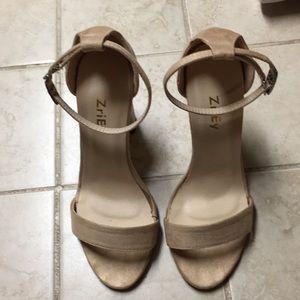 Women’s Chunky Block High Heel Pump Sandals